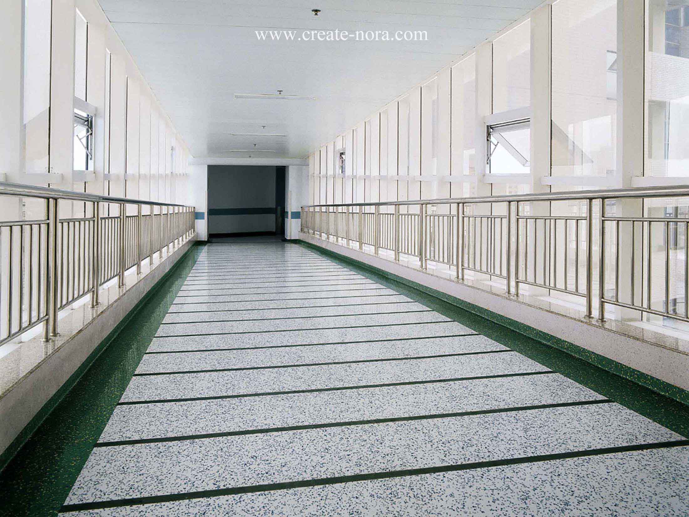 the photo of nora rubber flooring in West China Hospital 9